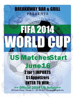 Customize Soccer Promo Flyer