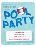 Pool Party Flyer