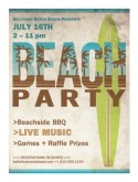 Beach Party Flyer