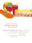 Club Pool Party Flyer
