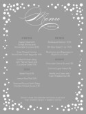 Prom Night Menu