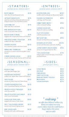 Customize American Family Menu Page 2