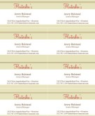 Family Dining Business Cards