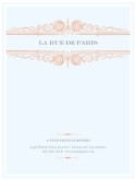 French Menu Cover
