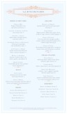 French Menu Long