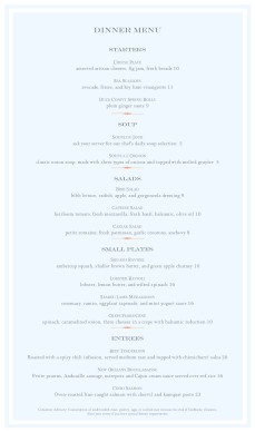 Customize French Menu Long Page 2