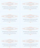 French Business Card