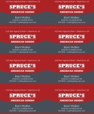 Italian Family Business Card