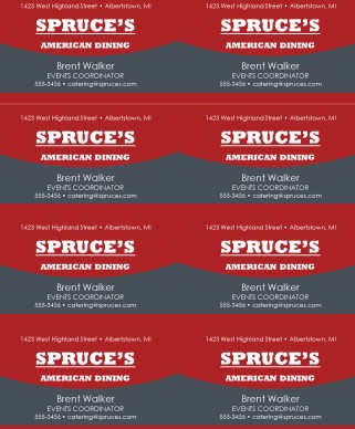 Customize Italian Family Business Card