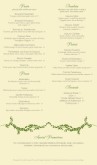 Trattoria Menu Long Page
