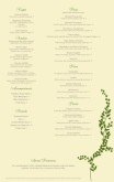 Trattoria Menu Tabloid Page
