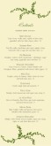 Trattoria Specials Menu