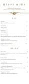 Plaza Cafe Bar Menu