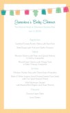 Baby Shower Menu