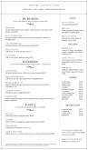 Steak Dinner Menu Page 2