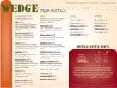 Favorite Pizza Menu
