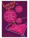 Flyer for Happy Hour