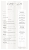 Downtown Fine Dining Menu
