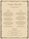Enoteca Menu