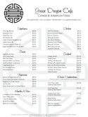 Chinese Menu