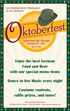 Customize Oktoberfest Beer Flyer Customize Oktoberfest Beer Flyer