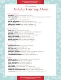 Holiday Party Catering Menu