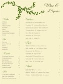 Trattoria Bar Menu