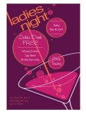 Ladies Night Flyer
