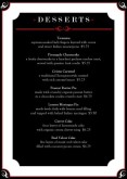 Brasserie Table Tent
