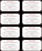 Brasserie Business Card