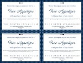Downtown Dining Restaurant Coupon