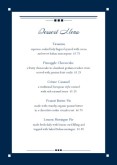 Downtown Dining Table Tent