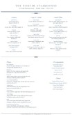 Downtown Dining Menu Tabloid