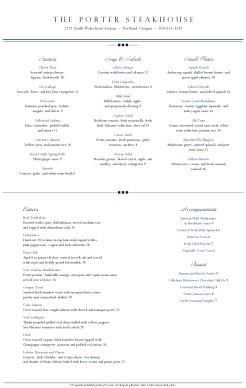 Customize Downtown Dining Menu Tabloid