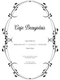 Dinner Menu Cover