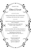 Dinner Event Menu