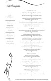 Dinner Menu Tabloid