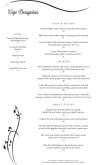 Dinner Menu Long