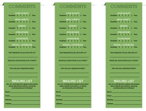 Customize Modern Comment Card
