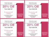 Modern Restaurant Coupon