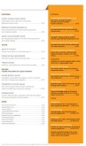 Modern Cafe Menu Long Page