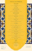 Mexican Cantina Menu Tabloid