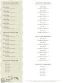 Garlic French Menu Page