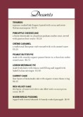American Food Table Tent