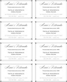 Fine Dining Business Card