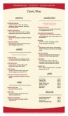 Local Diner Menu Page