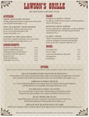 Steak Menu