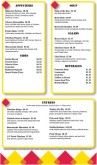 Hamburger Menu Long Page