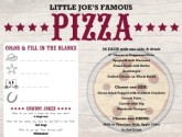 Pizza Kids Menu
