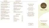 Downtown Hotel Takeout Menu